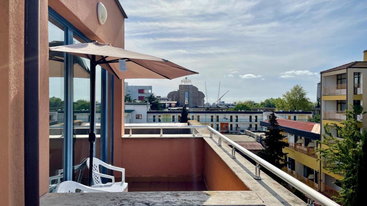 Trakia Plaza Apartment Сонячний Берег Екстер'єр фото
